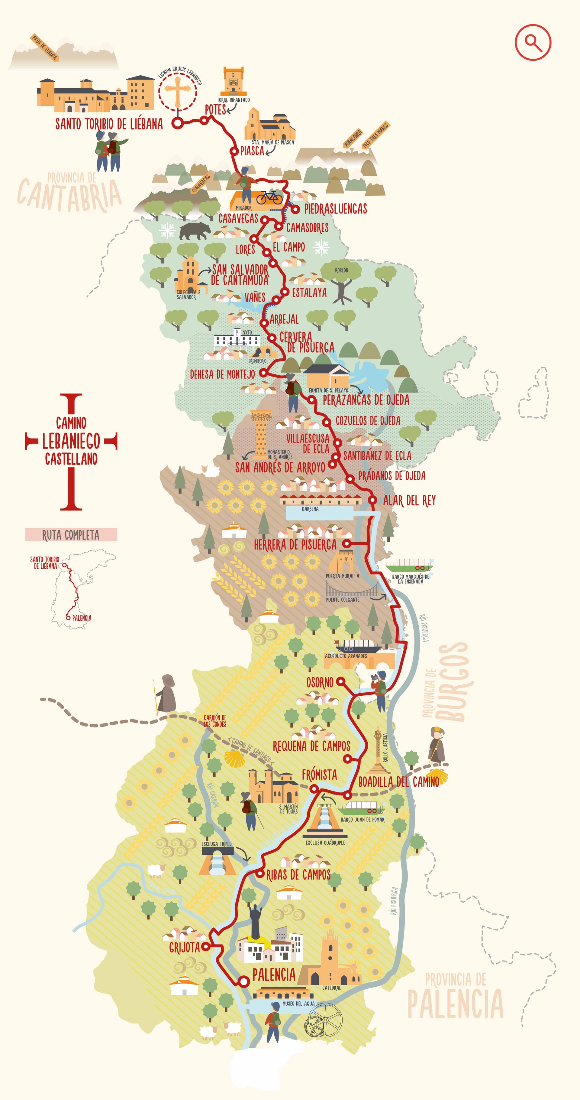 Camino Lebaniego Castellano: la Vía del Burejo