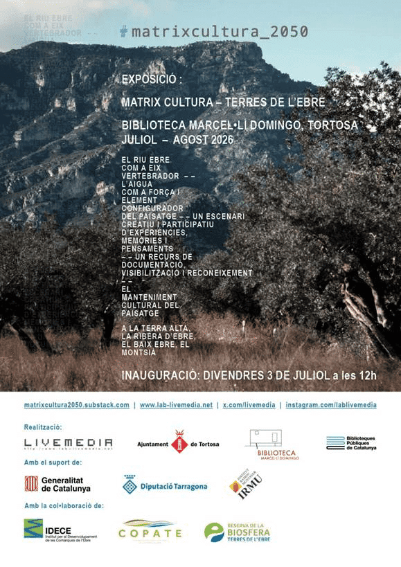 Inauguració de l'exposició - Matrix Cultura 2050 Terres de l'Ebre