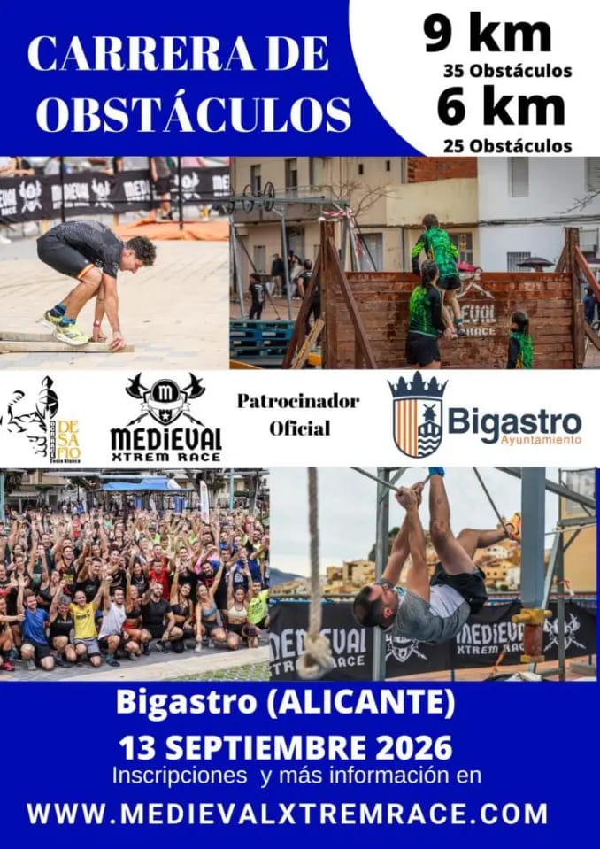 La Medieval Xtrem Race llena de barro Bigastro