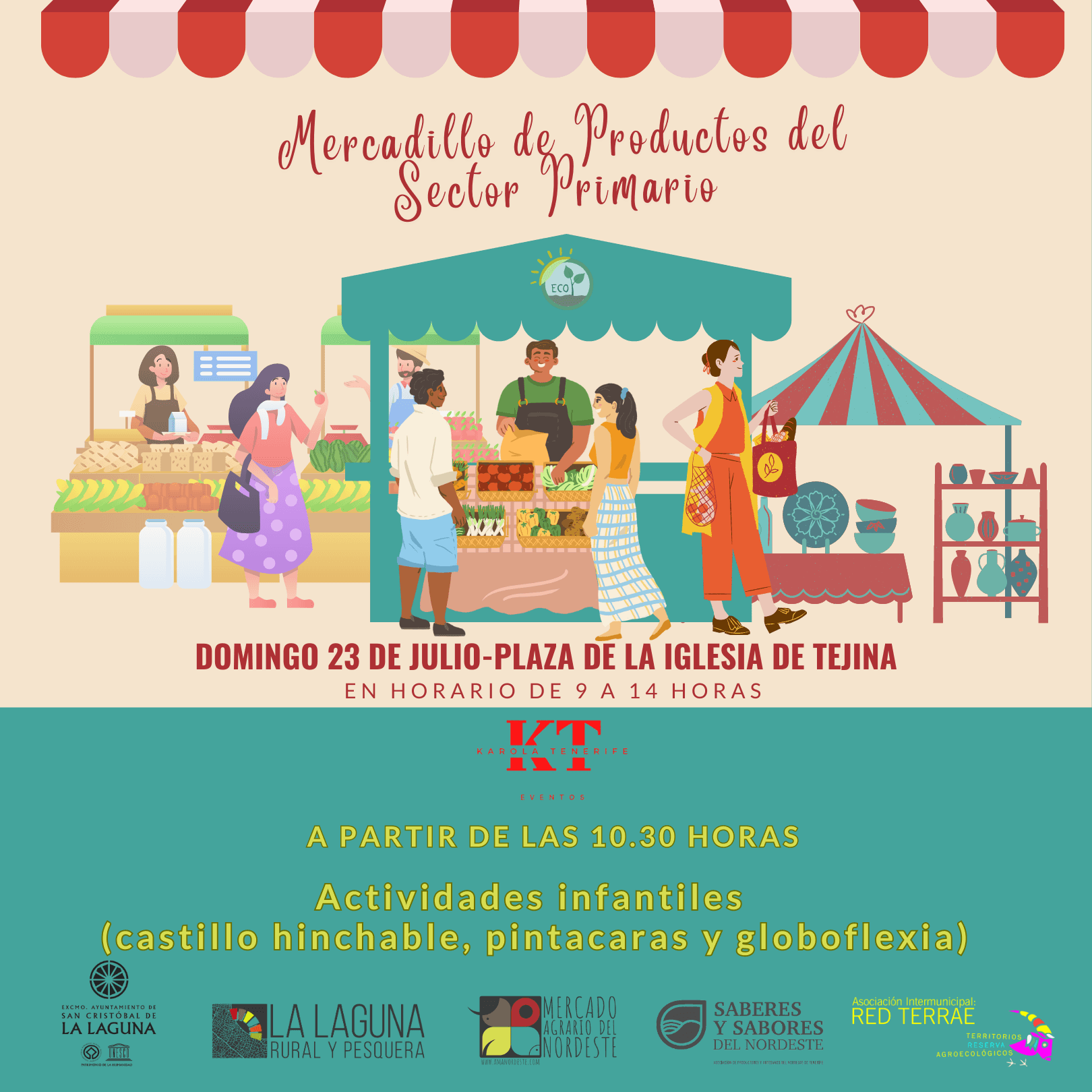 Mercadillo del Nordeste: sabores locales itinerantes