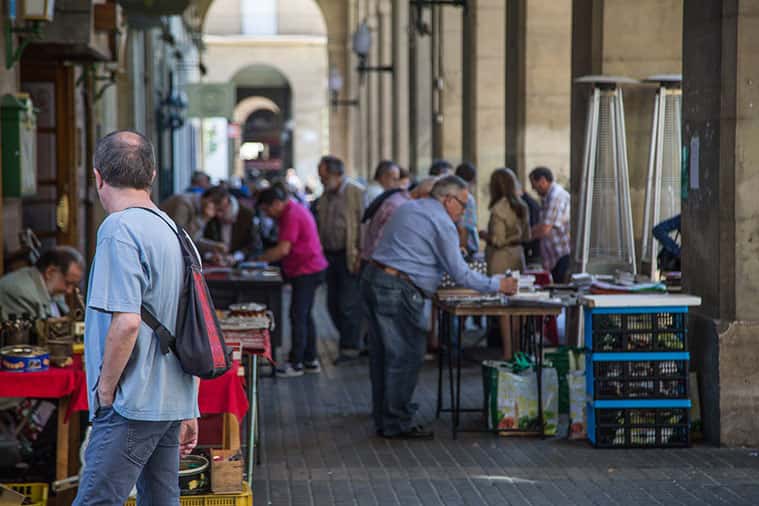 Mercado del Coleccionismo de la Plaza San Francisco