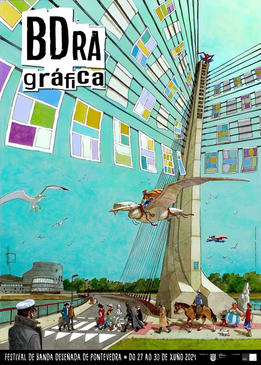 El festival BDra Gráfica llena de cómic Pontevedra