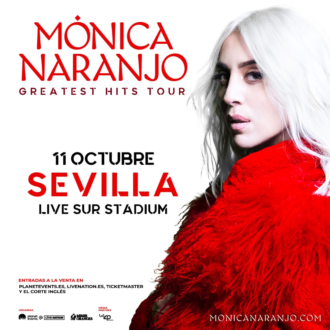 Concierto de Mónica Naranjo, Rebeca y Raúl en el Orgullo de Sevilla