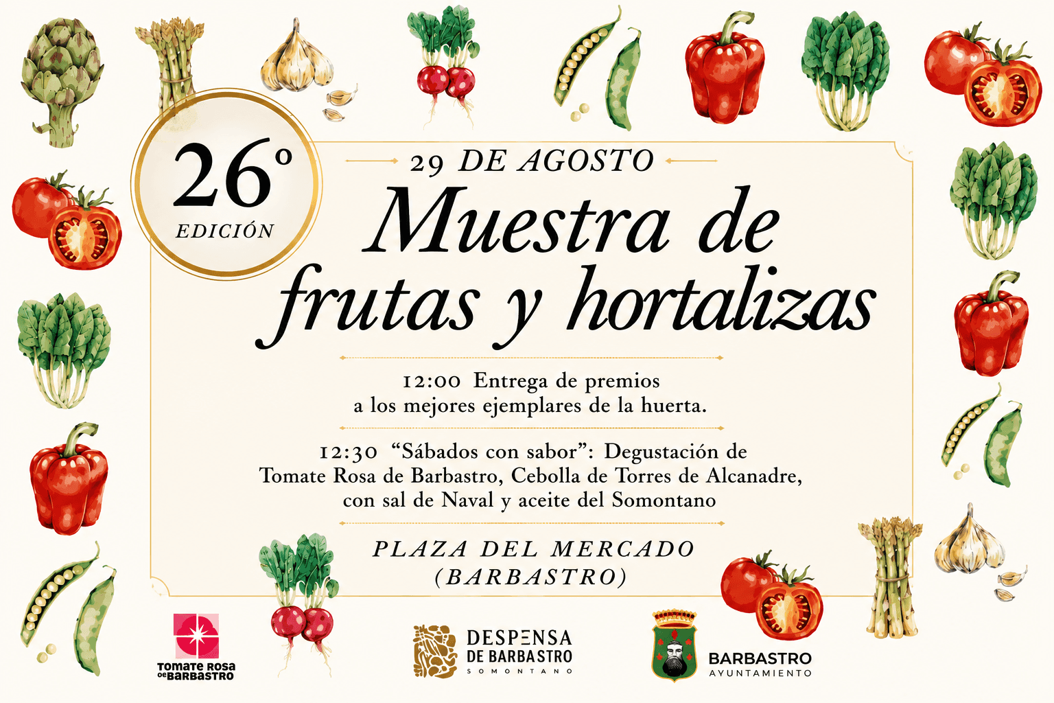 La Muestra de Frutas y Hortalizas de Barbastro
