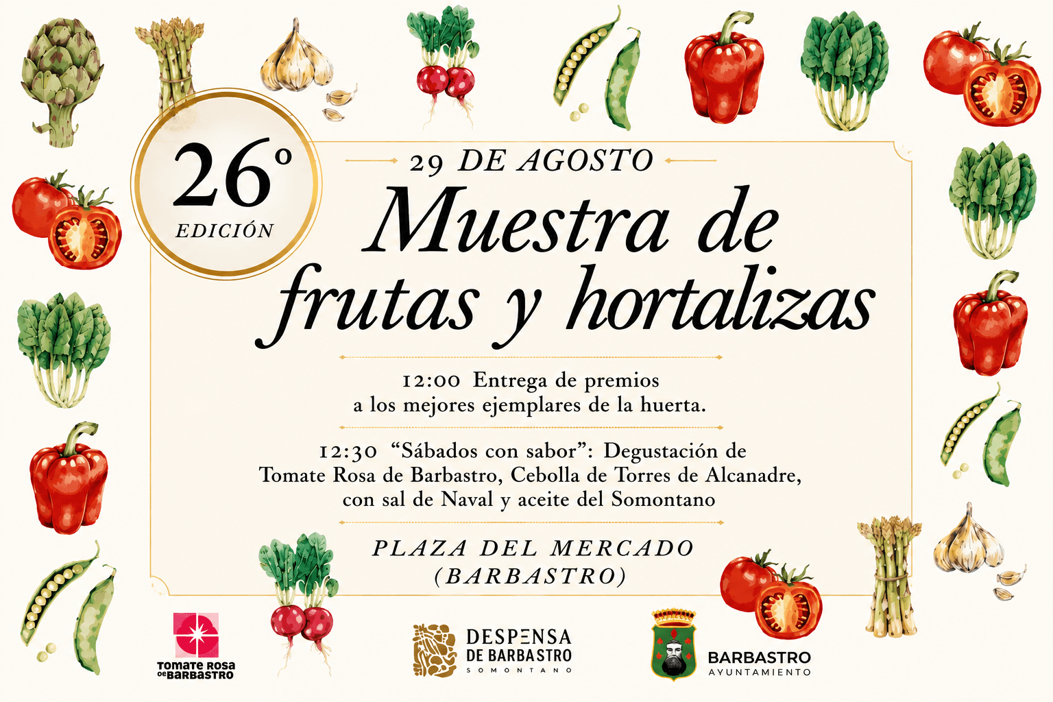 La Muestra de Frutas y Hortalizas de Barbastro