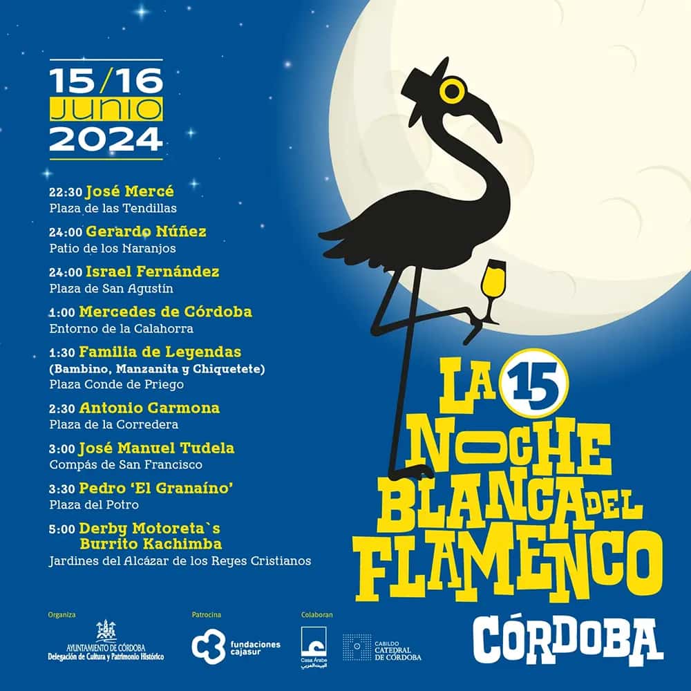 Córdoba se rinde al flamenco: el CNAF y la Noche Blanca