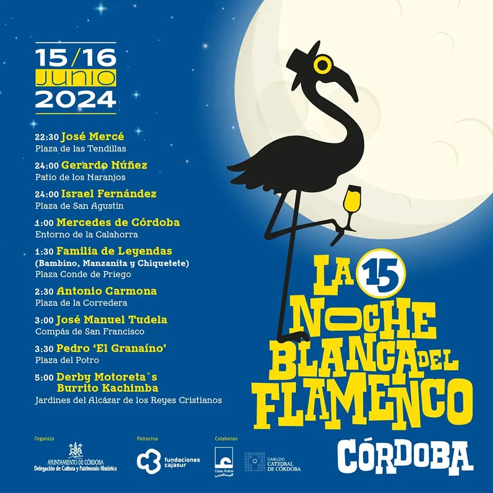 Córdoba se rinde al flamenco: el CNAF y la Noche Blanca