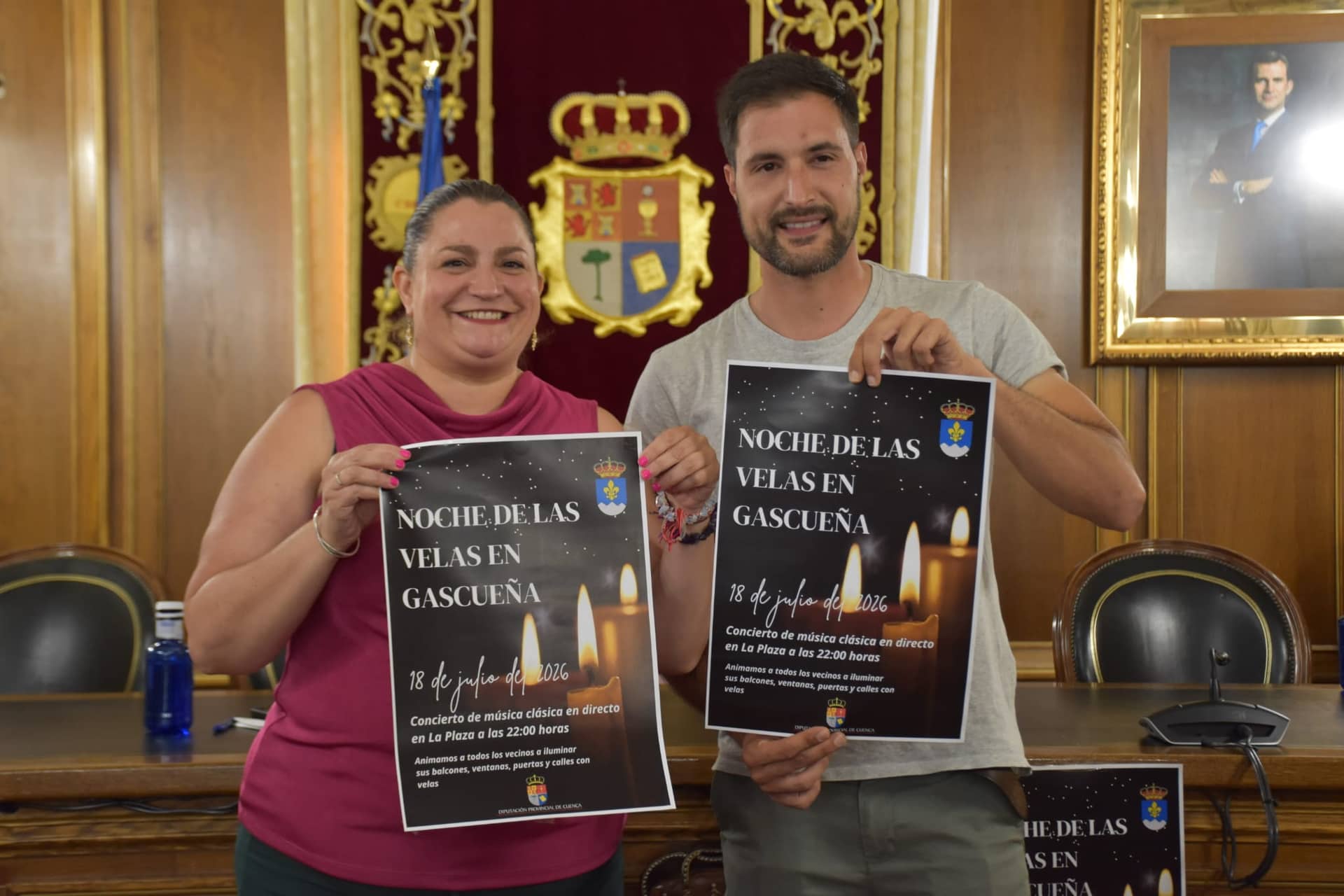 La Noche de las Velas ilumina Gascueña este verano