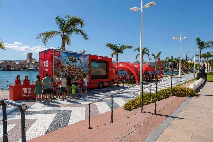 El Nintendo Switch 2 Tour pasó por el Moll dels Borja