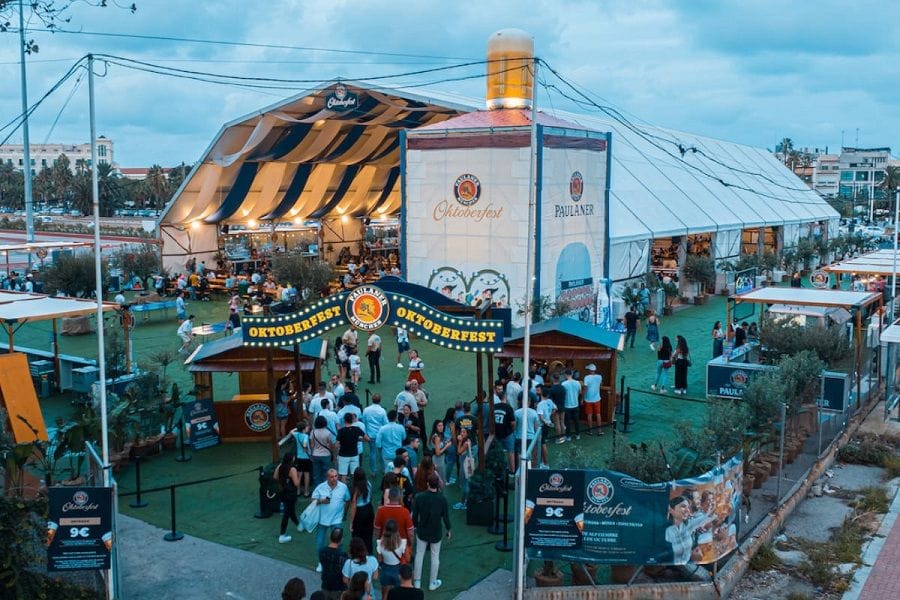 Oktoberfest Paulaner: cerveza alemana en el Garaje Foodie