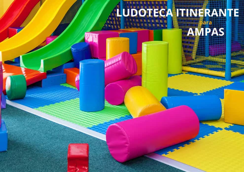 La Ludoteca itinerante: juego gratis en los colegios