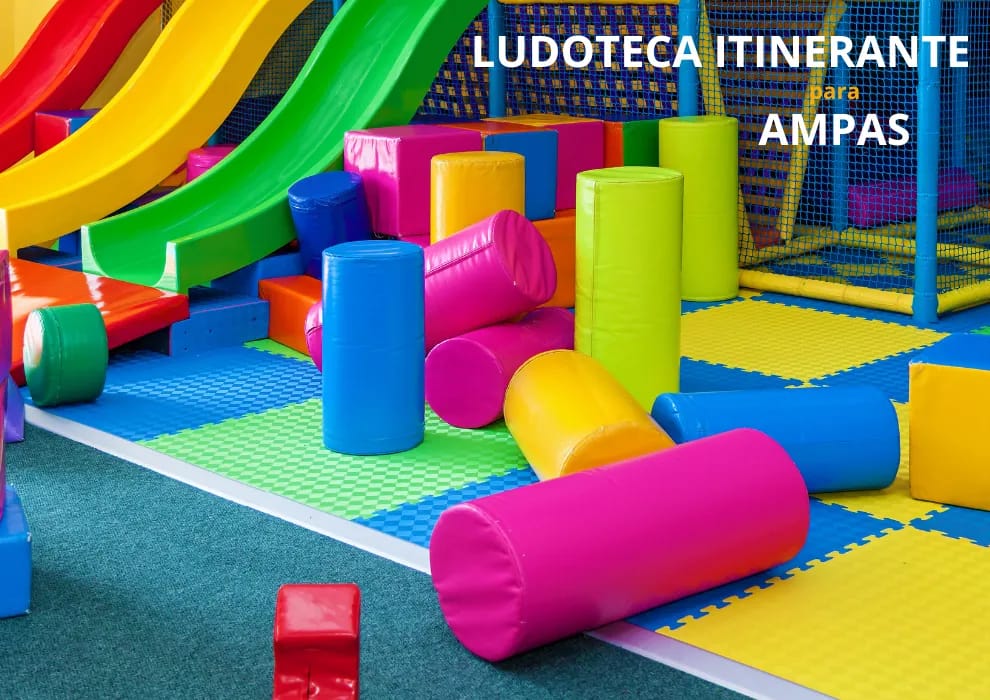 La Ludoteca itinerante: juego gratis en los colegios