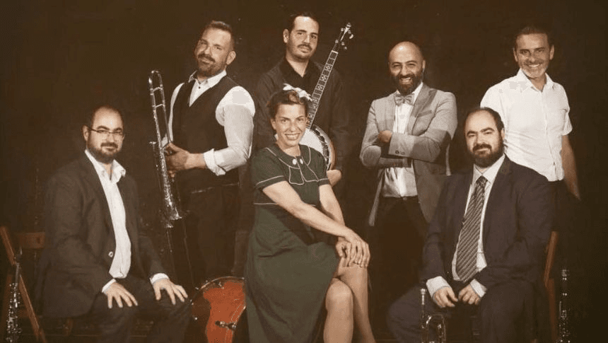 Concierto de Stompy Seven Jass Band