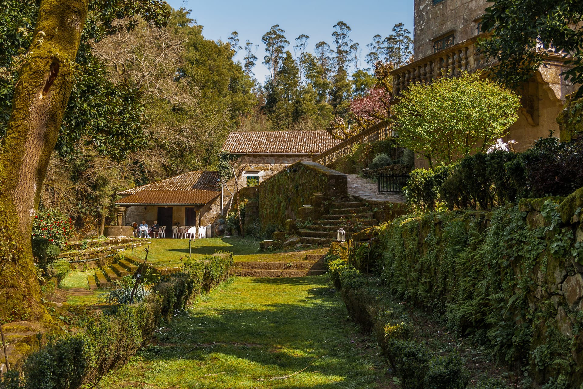 El Pazo do Faramello, set de 'Las hijas de la criada'
