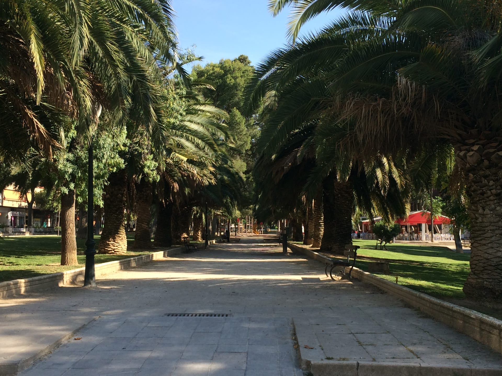 Terrazas y quioscos en los parques de Zaragoza
