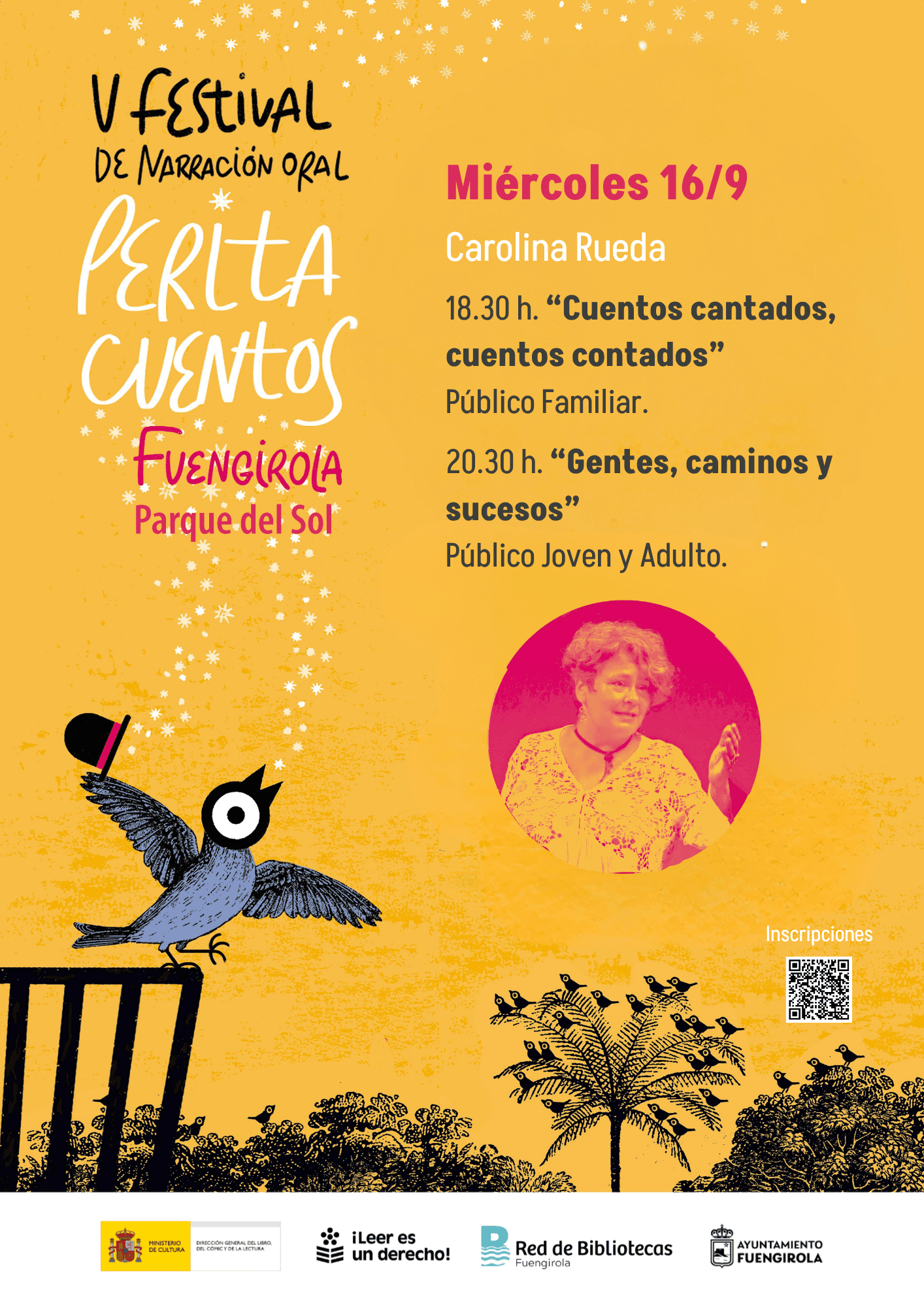 Perita Cuentos: tres días de historias en el Parque del Sol