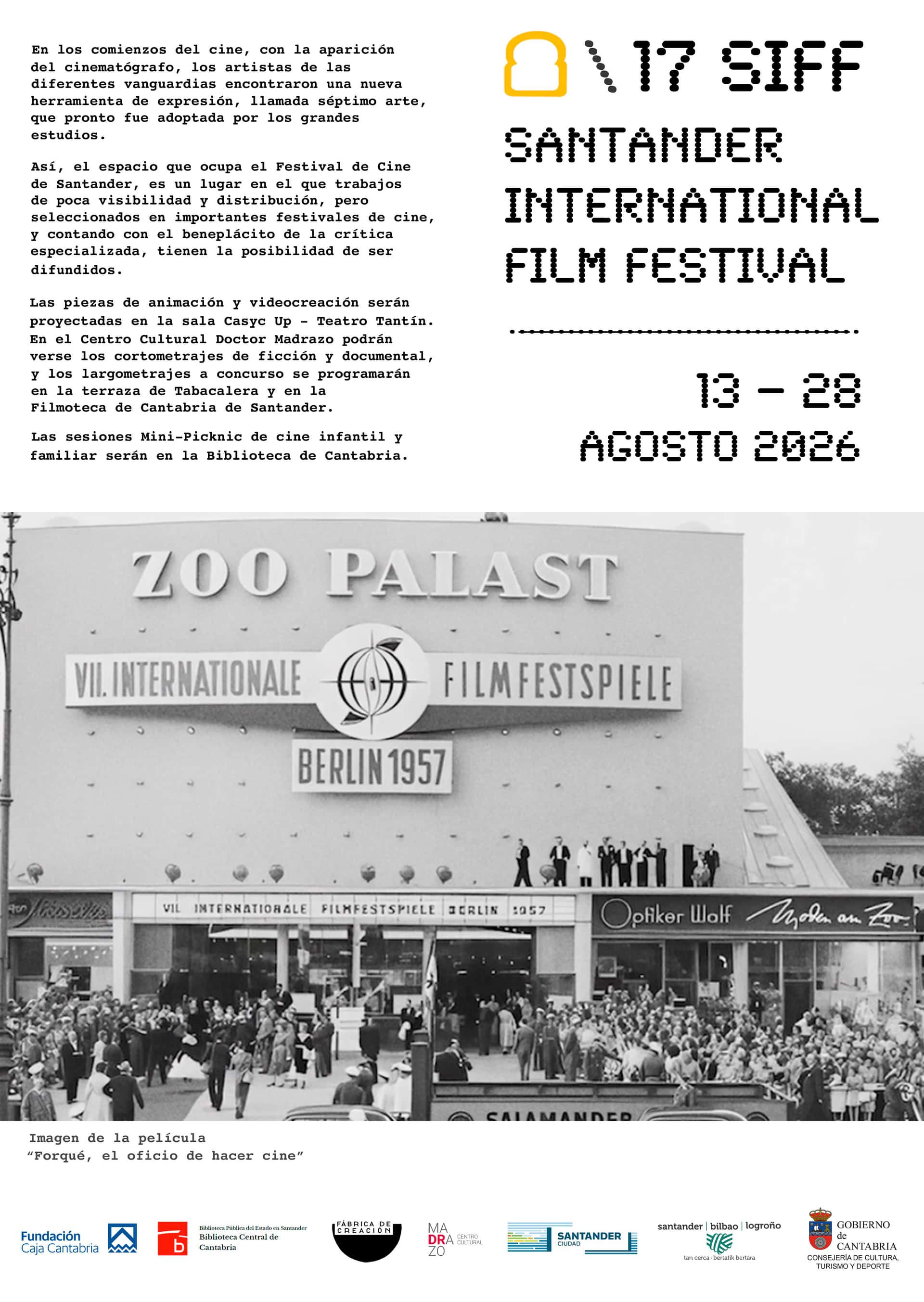 17 SIFF (Santander International Film Festival) / Picknic Film Festival