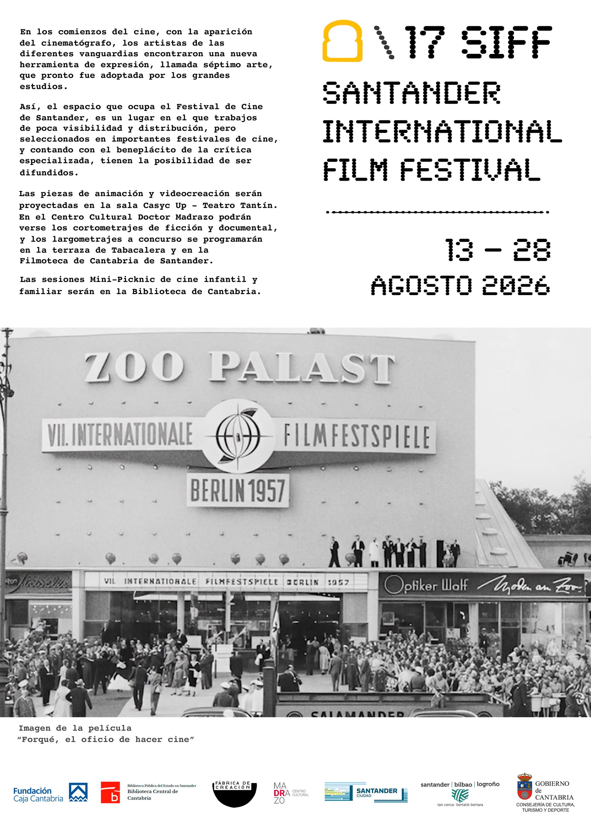 17 SIFF (Santander International Film Festival) / Picknic Film Festival