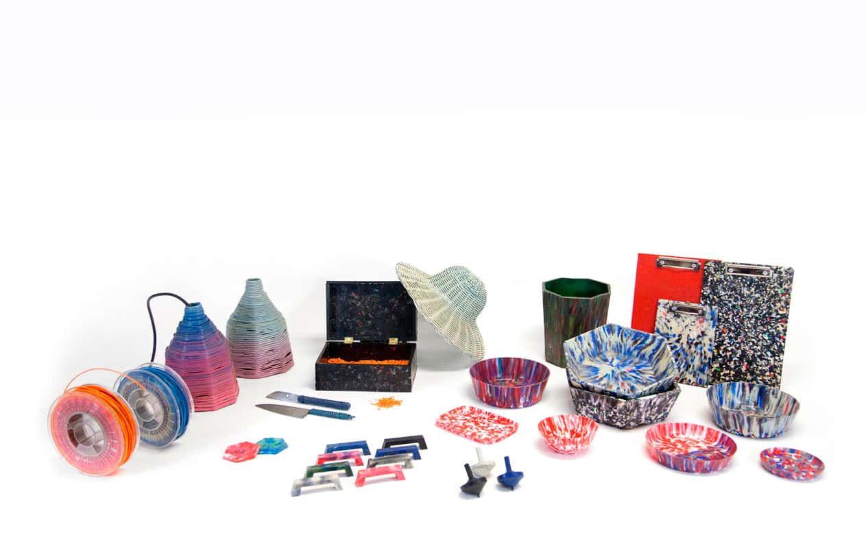 Taller de Precious Plastic en Aztarna Beltza Festival