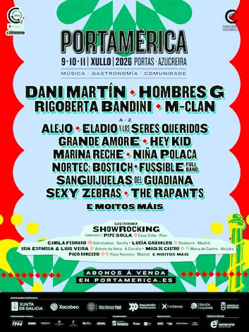 ShowRocking PortAmérica 2026: 18 estrellas Michelin en Portas