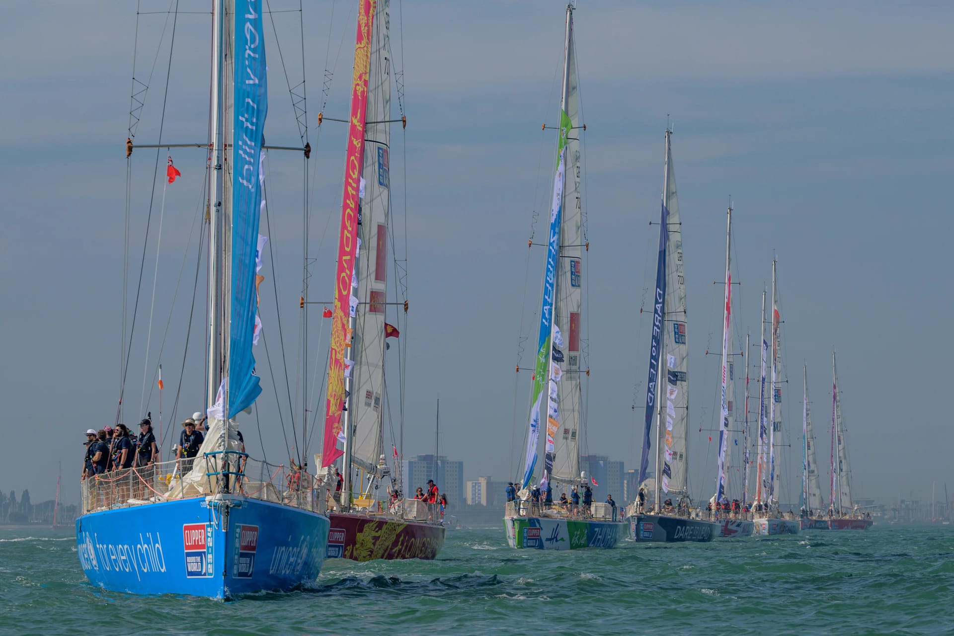Clipper Race Grand Finale at Gunwharf Quays