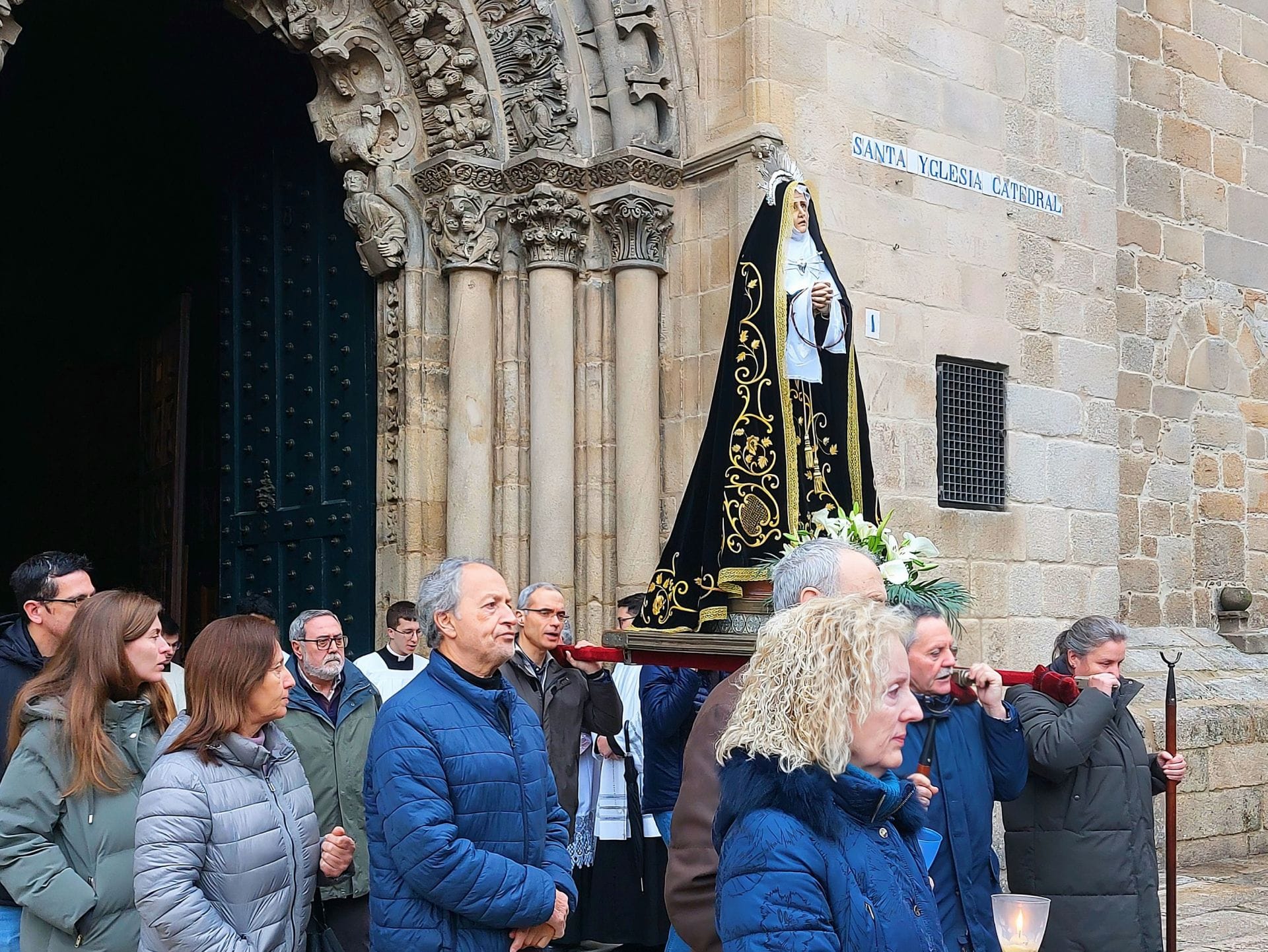 Procesión de La Soledad (Os Caladiños)