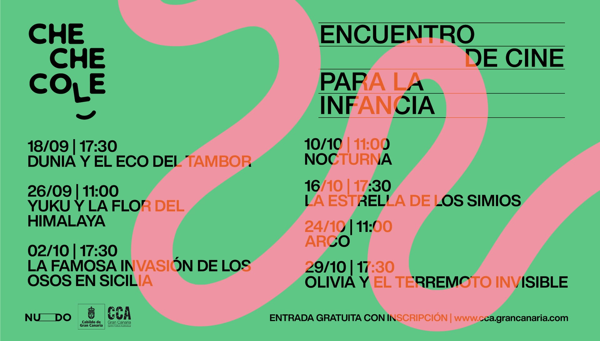 Chechecole, encuentro de cine para la infancia