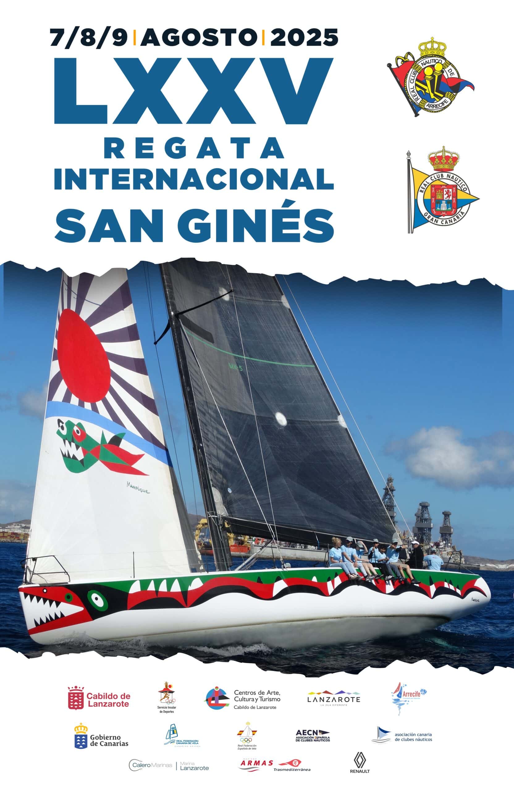 Diez barcos cruzan el Atlántico en la Regata San Ginés