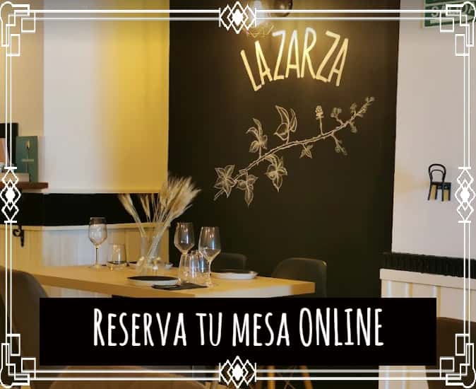 La Zarza: alta cocina convertida en bar de barrio