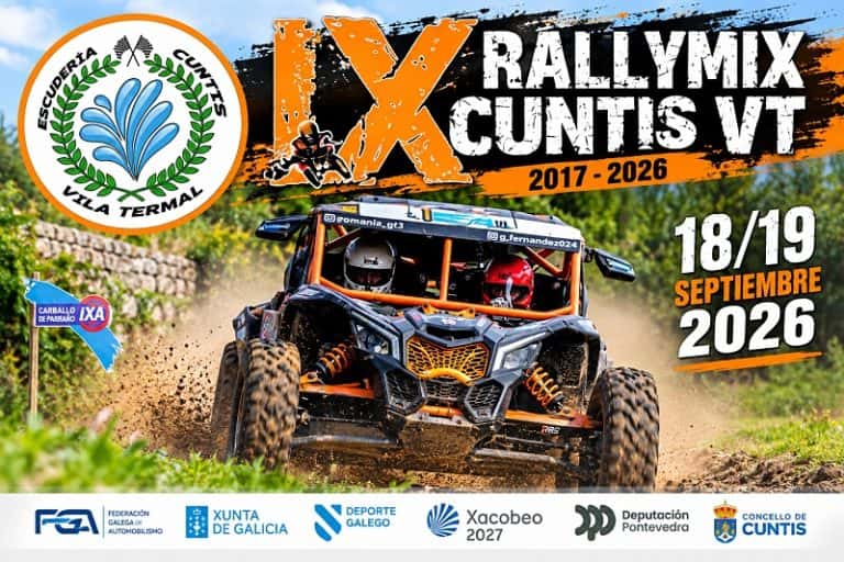 El RallyMix vuelve a Cuntis los días 18 y 19 de septiembre
