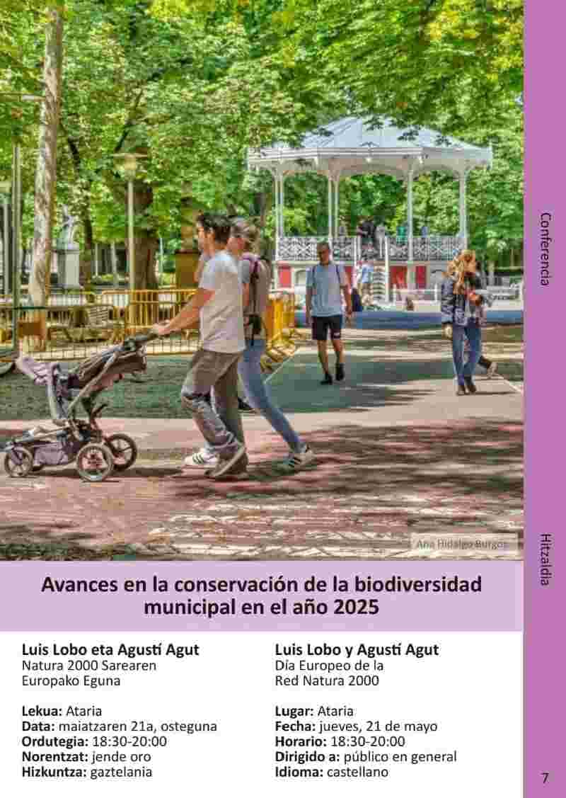 Avances en la conservación de la biodiversidad municipal en el año 2025