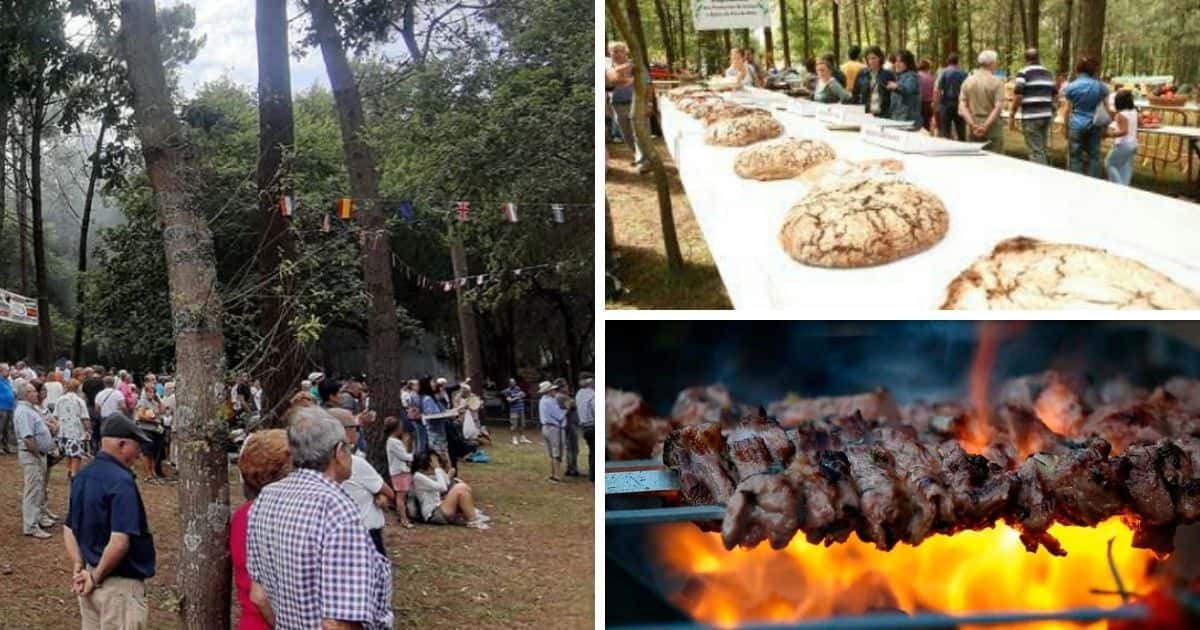 Romería do Pan de Millo: pulpo, sardinas y sorteo