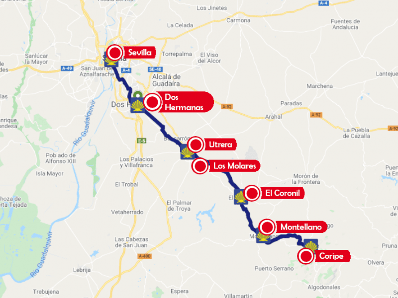 El Camino de Santiago en familia desde Dos Hermanas