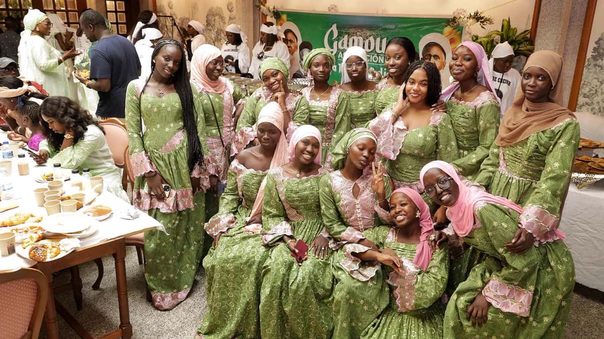 La fiesta senegalesa del Mawlid reunió a más de 300 personas