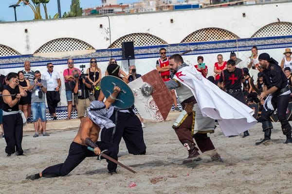 Asalto Moro en Santa Pola: pólvora junto al mar