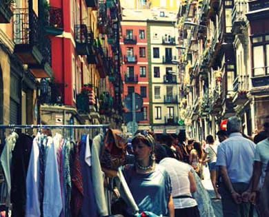 Guía del Mercado Dos de Mayo y ocio vintage en Bilbao