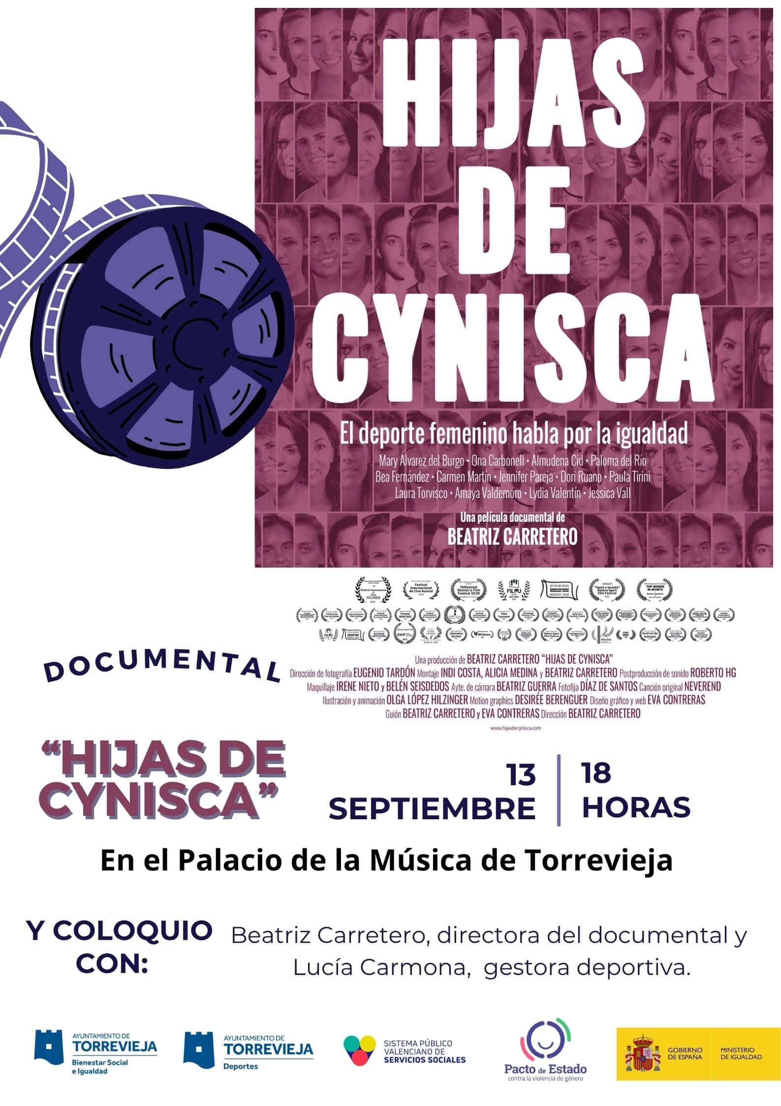 Hijas de Cynisca: cine y deporte en el Palacio