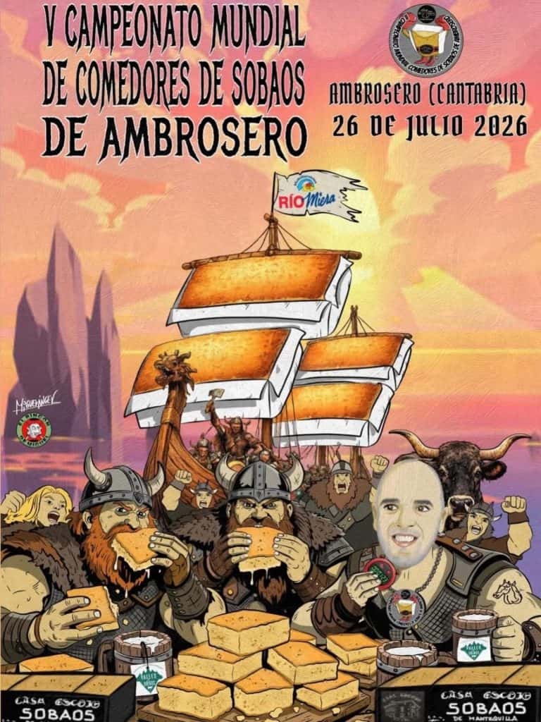 V Campeonato Mundial de Comedores de Sobaos en Ambrosero