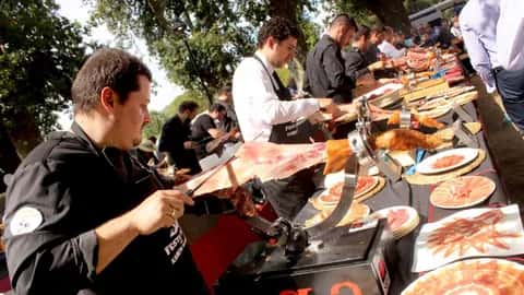 La Festa do Xamón de A Cañiza celebró su 60ª edición