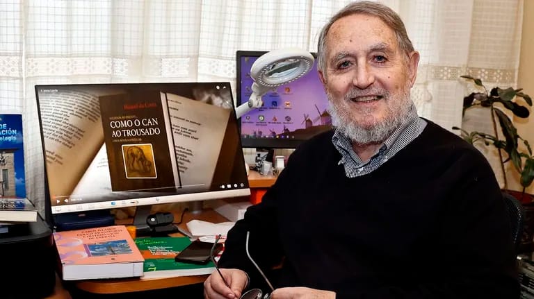 Presentación de la novela 'Como o can ao trousado'