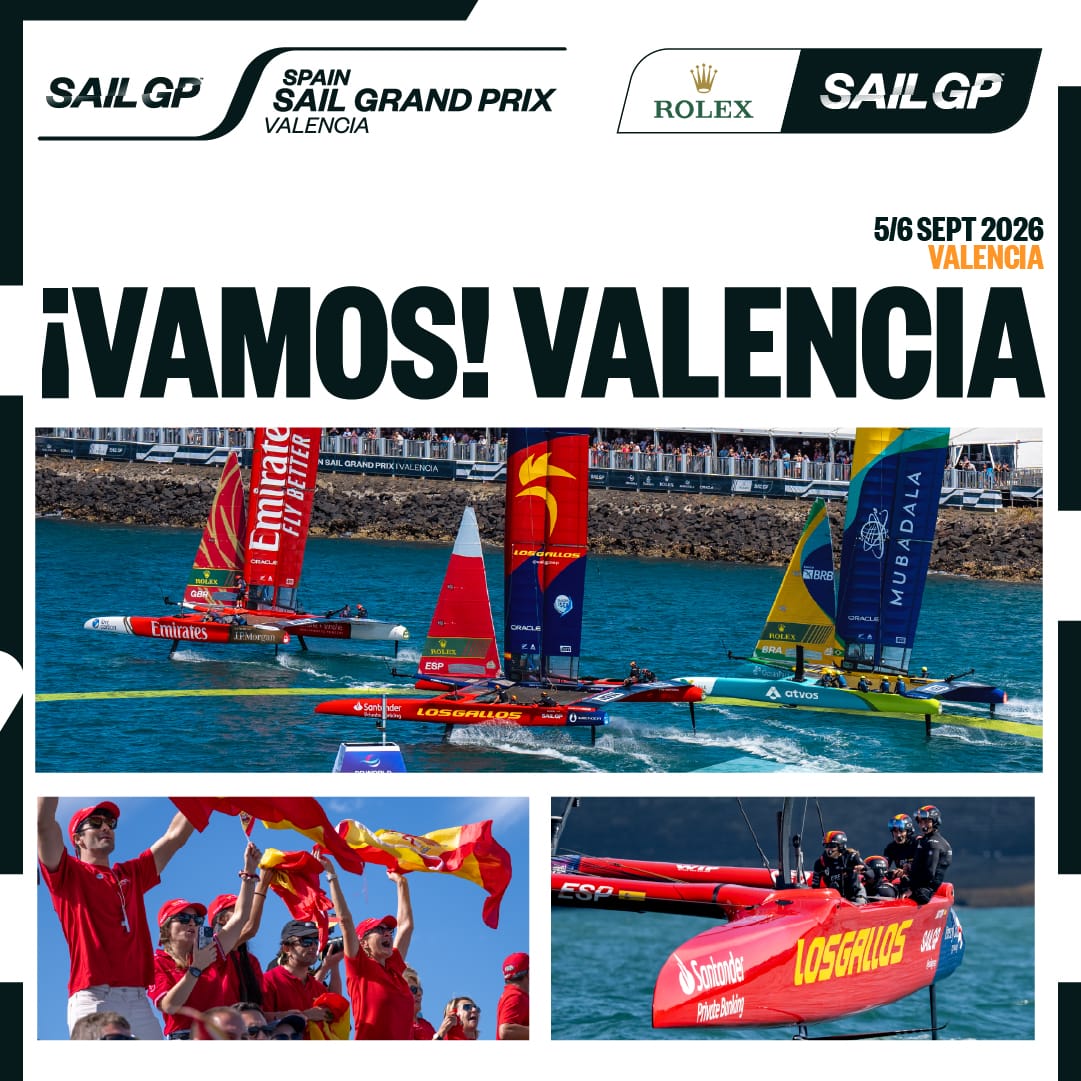 Spain SailGP: vela a 100 km/h en la Marina