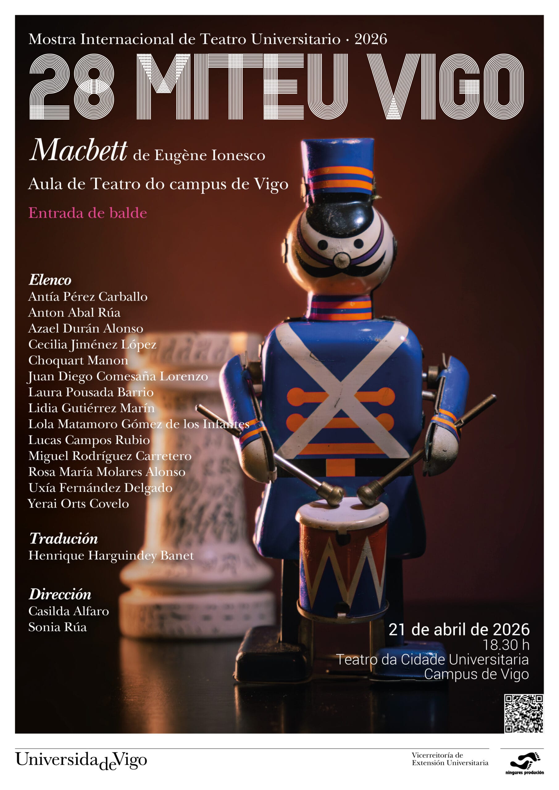 Guía de teatro en Vigo: festivales y muestras de primavera