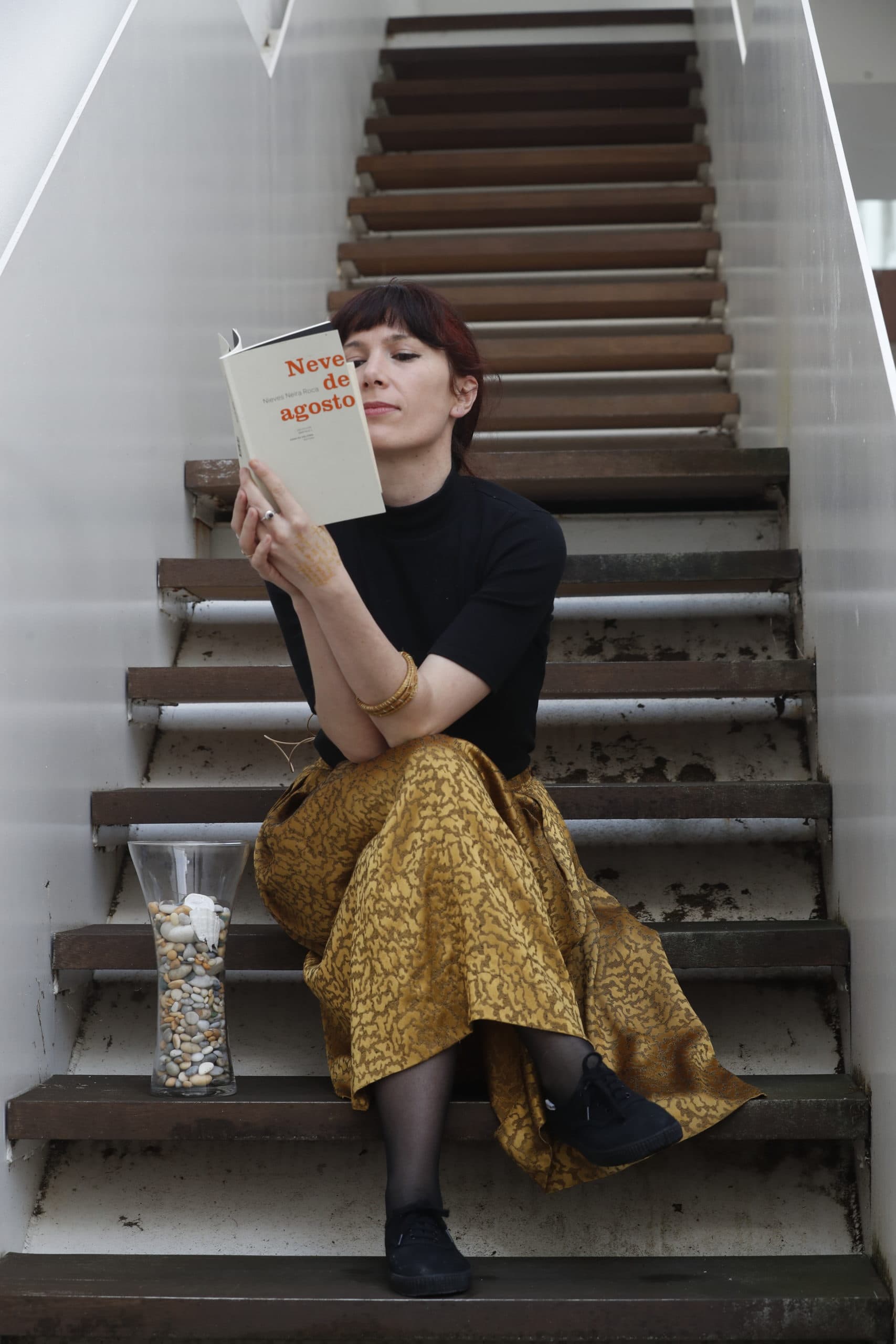 Recital de poesía A velocidade da man que se dispón a escribir, multiplicarse, a darse ao río