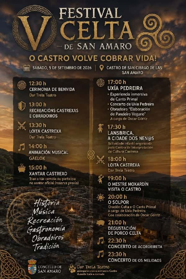 Festival Celta de San Amaro: un sábado castrexo
