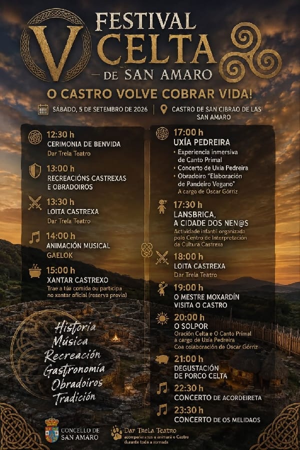 Festival Celta de San Amaro: un sábado castrexo