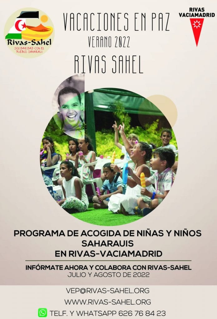 Rivas despide a los niños saharauis de Vacaciones en Paz