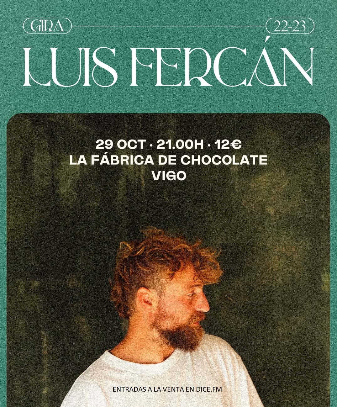 Concierto de Luis Fercán - Gira Cerezos en flor