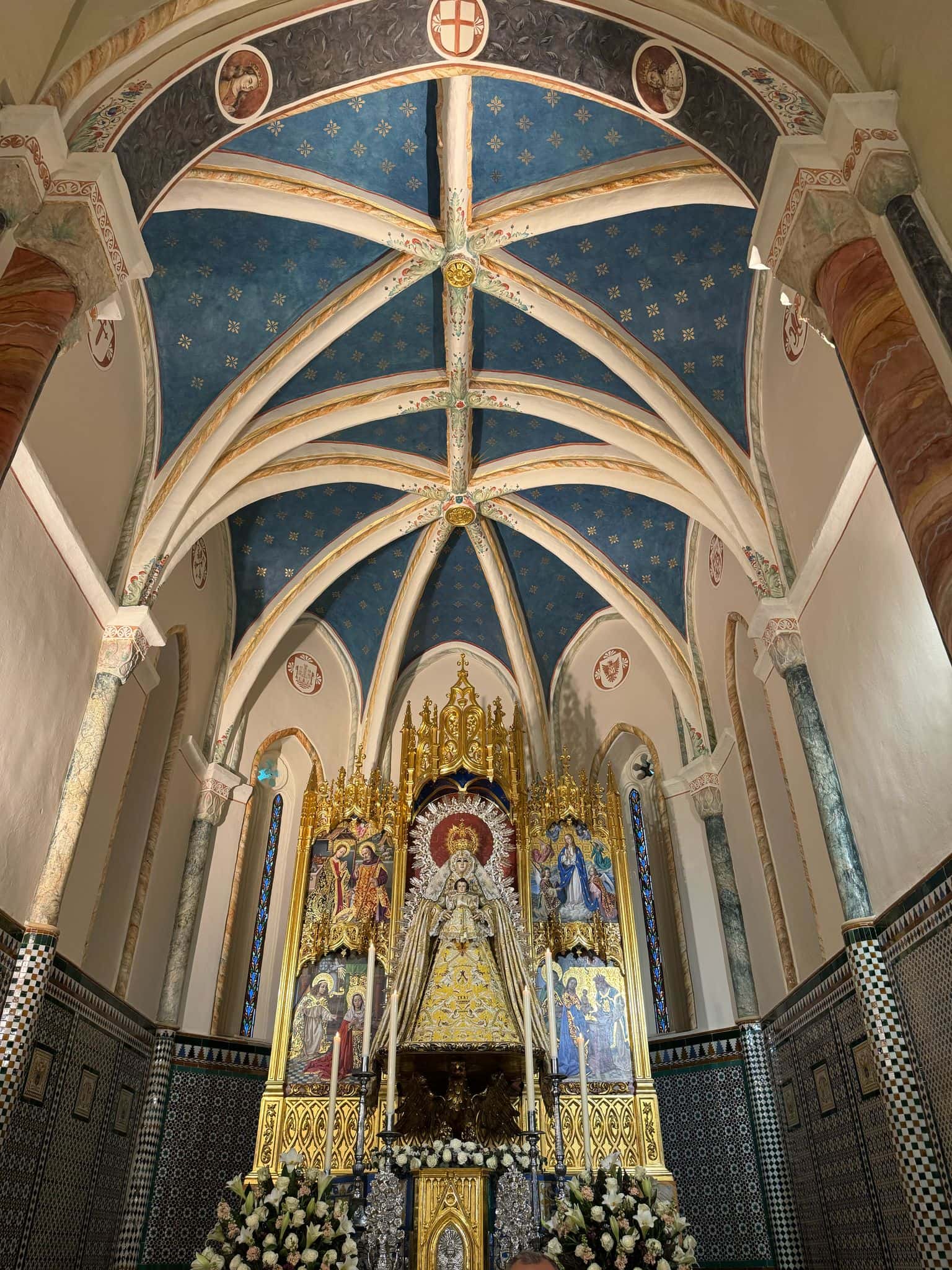 El nuevo retablo gótico de Santa María del Águila