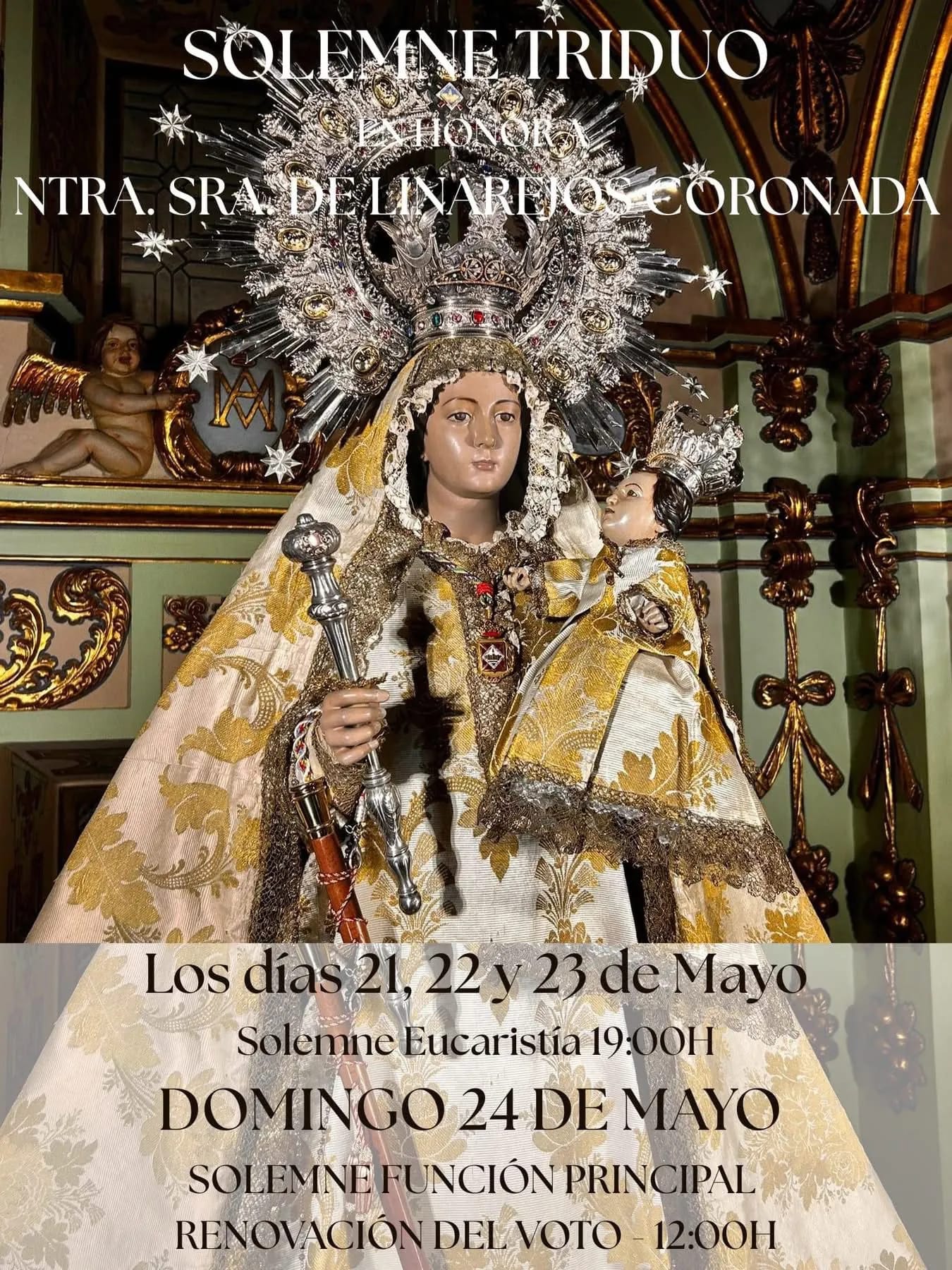 Fiestas del Patronazgo 2026 - Nuestra Señora de Linarejos Coronada