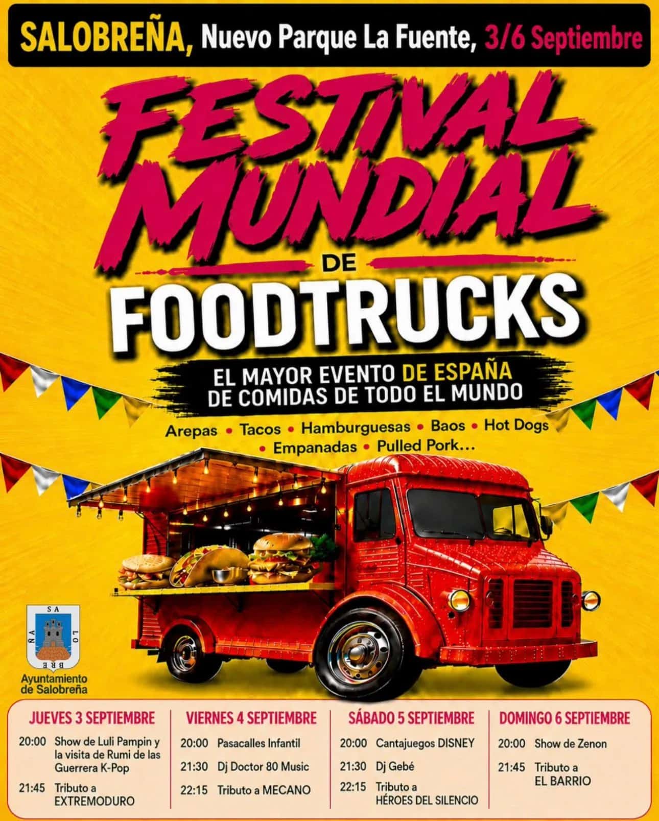 Festival Mundial de Foodtrucks en Salobreña